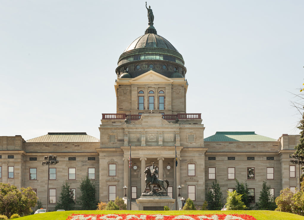 State capitol complex in Helena, capital of Montana state