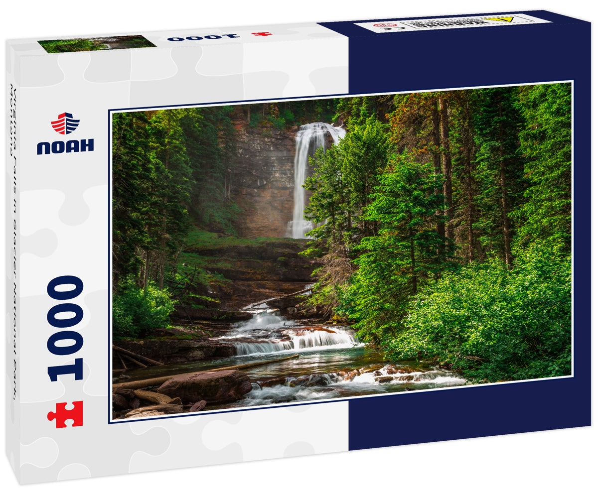 Virginia Falls in Glacier National Park, Montana