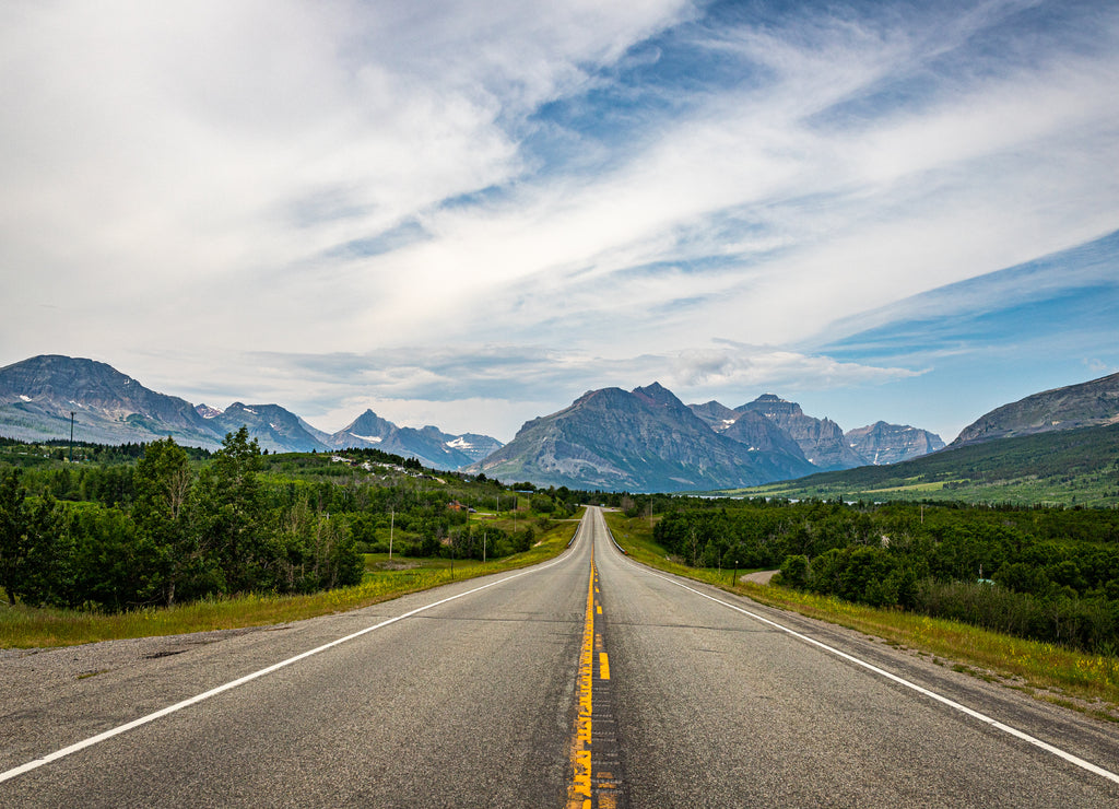 US Highway 89 Babb Montana