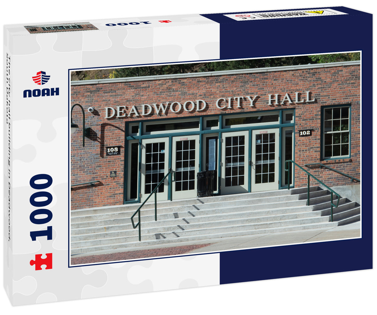 The city hall building in Deadwood, South Dakota