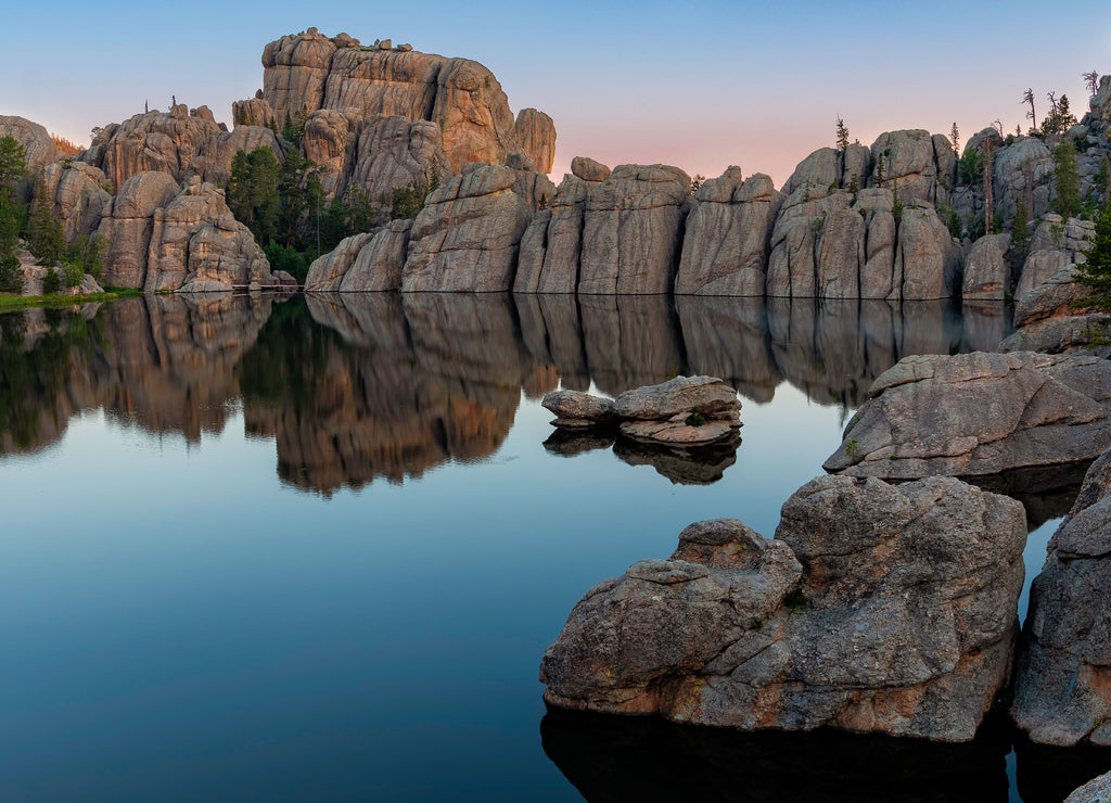 Sylvan Lake Reflection, South Dakota
