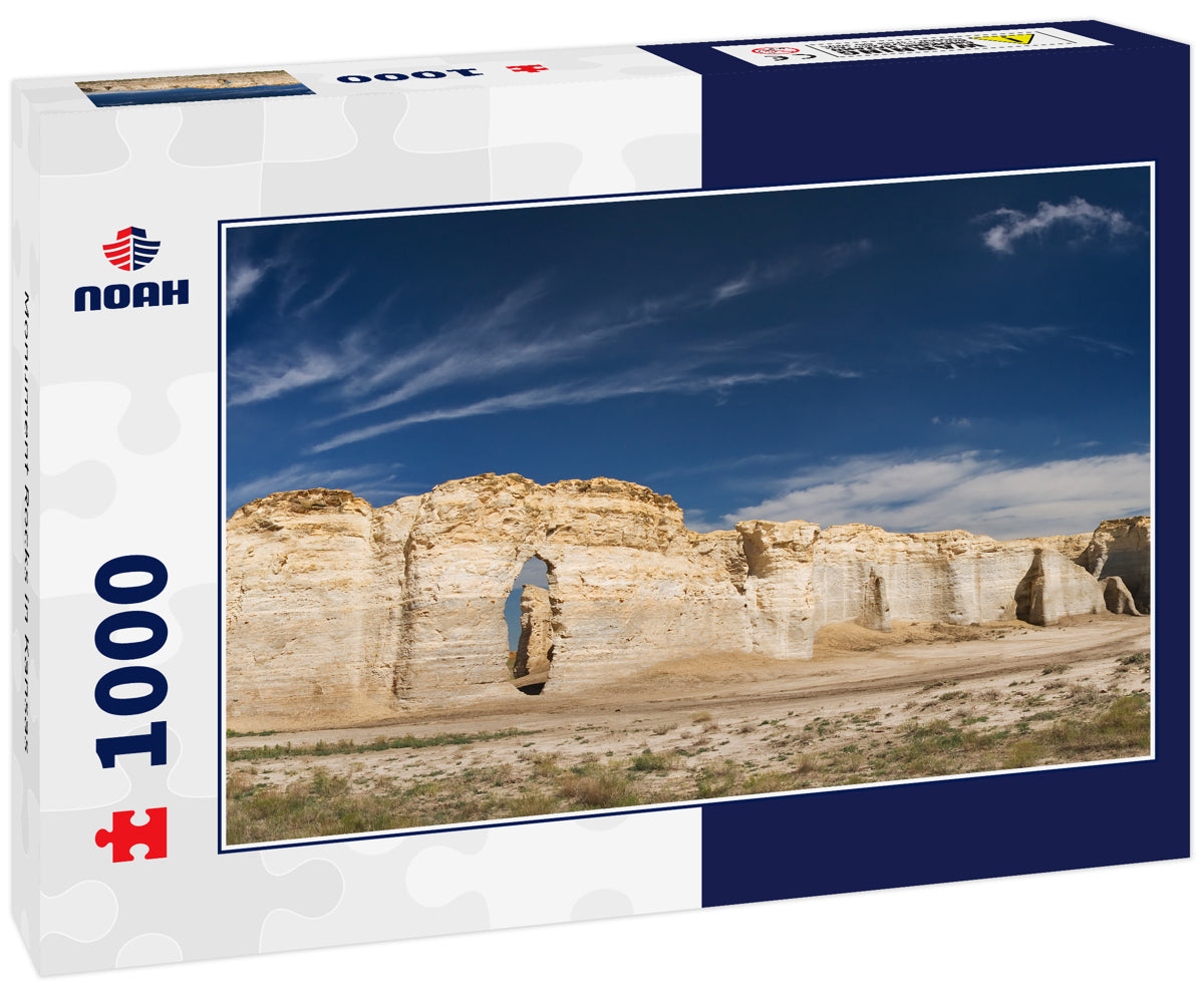 Monument Rocks in Kansas