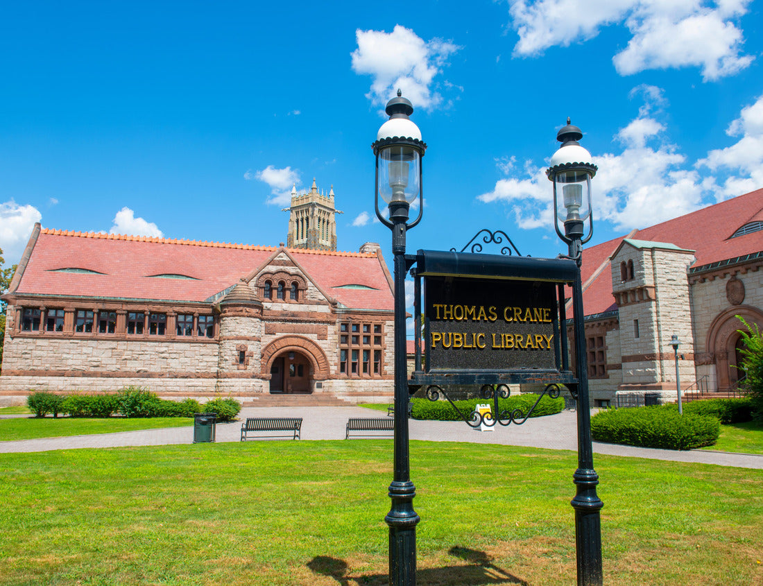 Noah Jigsaw Puzzle Thomas Crane Public Library, Quincy, Massachusetts MA, USA 1000 pieces