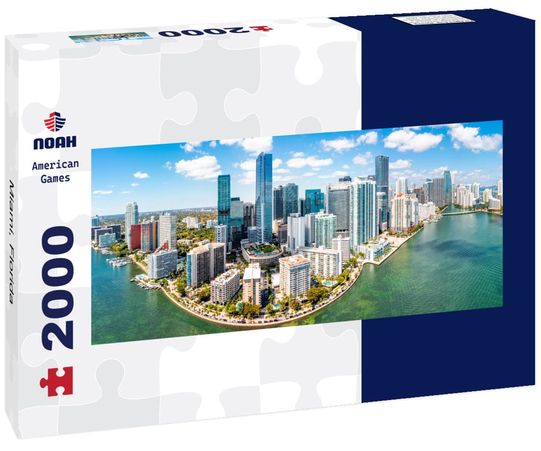 Miami, Florida 2000pc Panoramic Puzzle