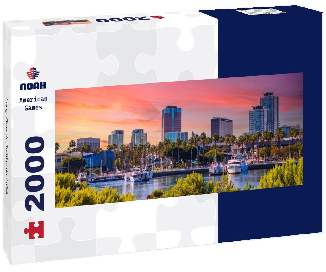 Long Beach California USA 2000pc Panoramic Puzzle