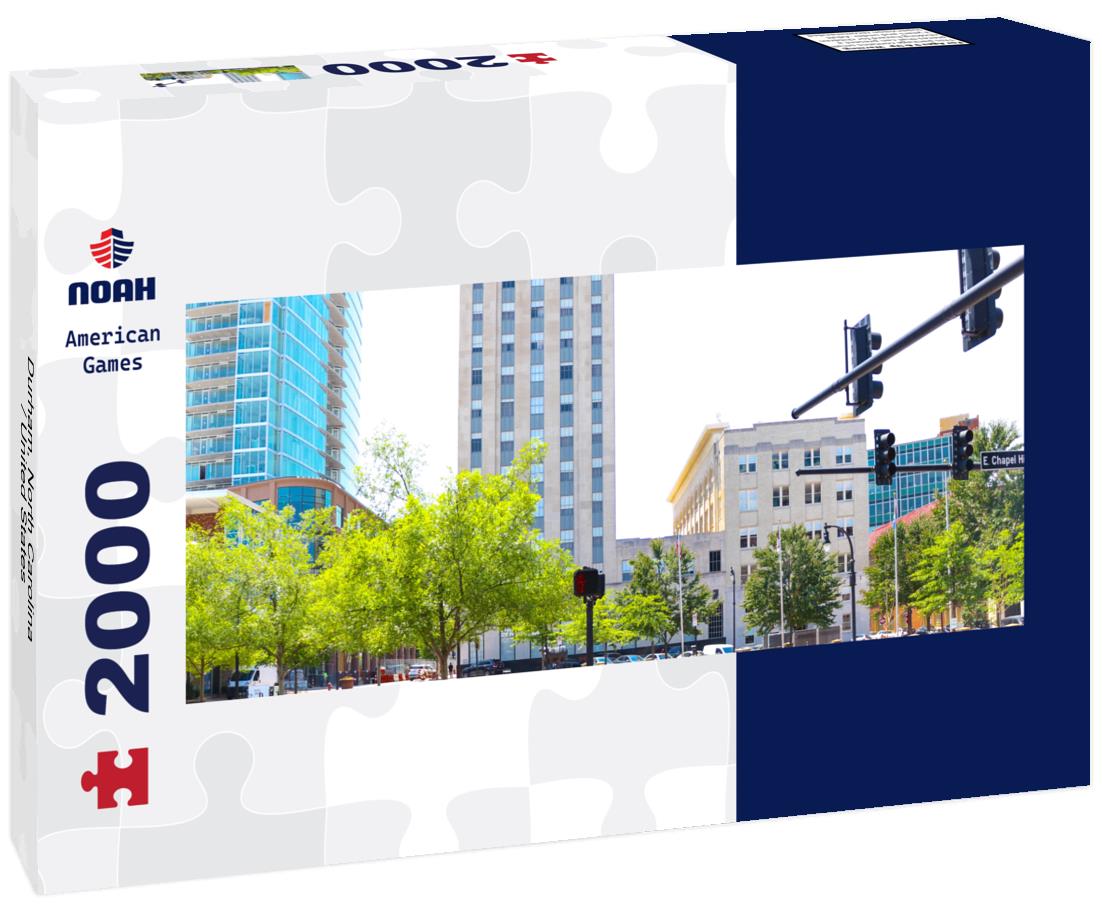 Durham, North Carolina / United States 2000pc Panoramic Puzzle
