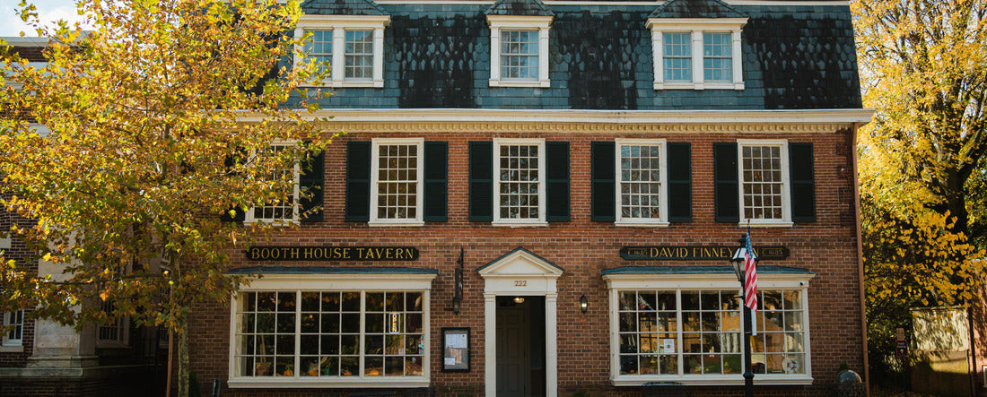 Noah Jigsaw Puzzle Booth House Tavern, New Castle, Delaware panorama 2000 pieces