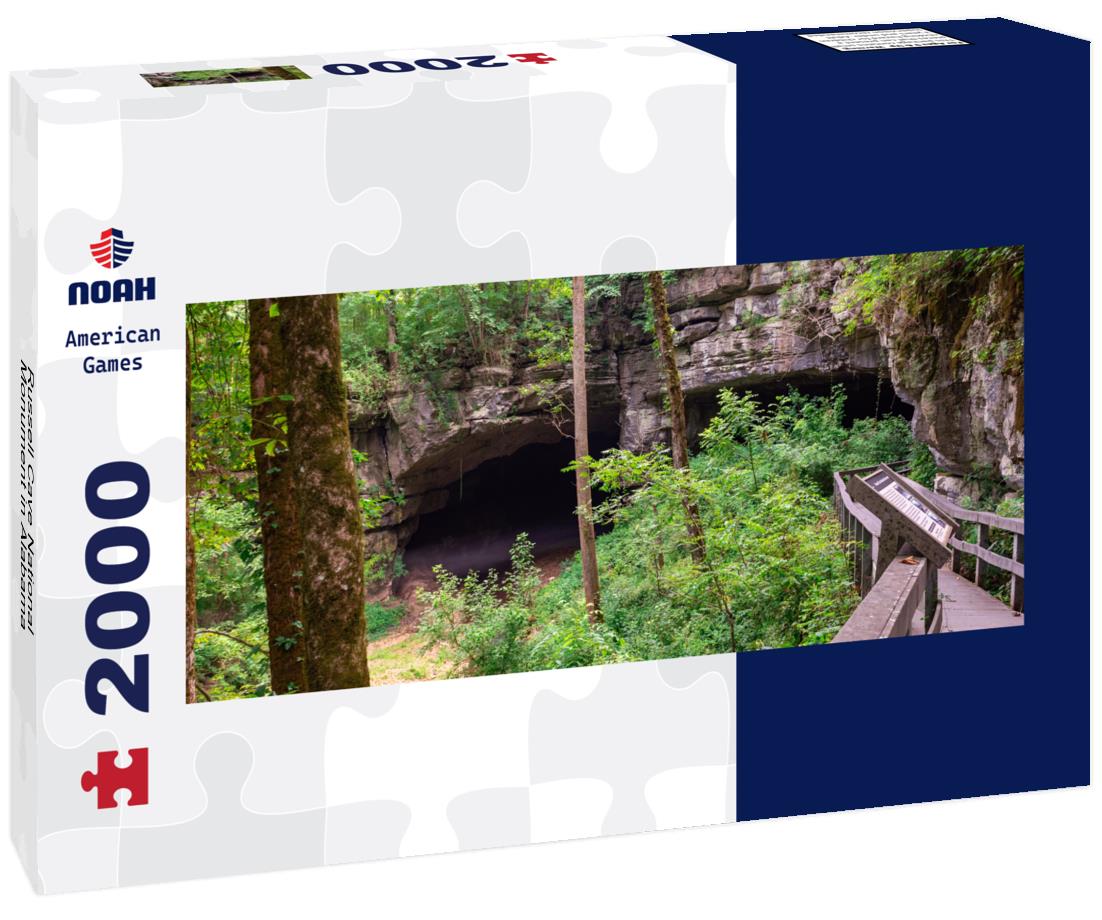 Russell Cave National Monument in Alabama 2000pc Panoramic Puzzle