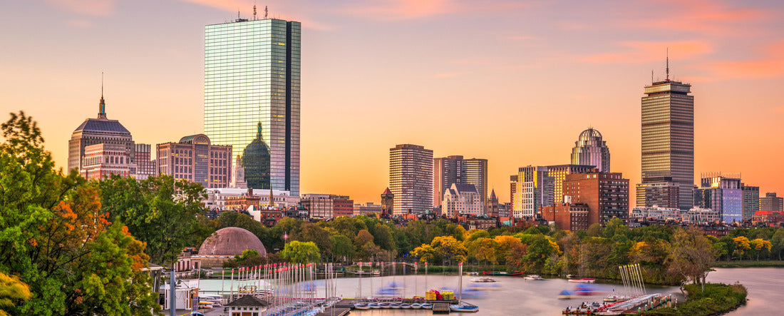Boston, Massachusetts, USA skyline at dawn 2000pc Panoramic Puzzle