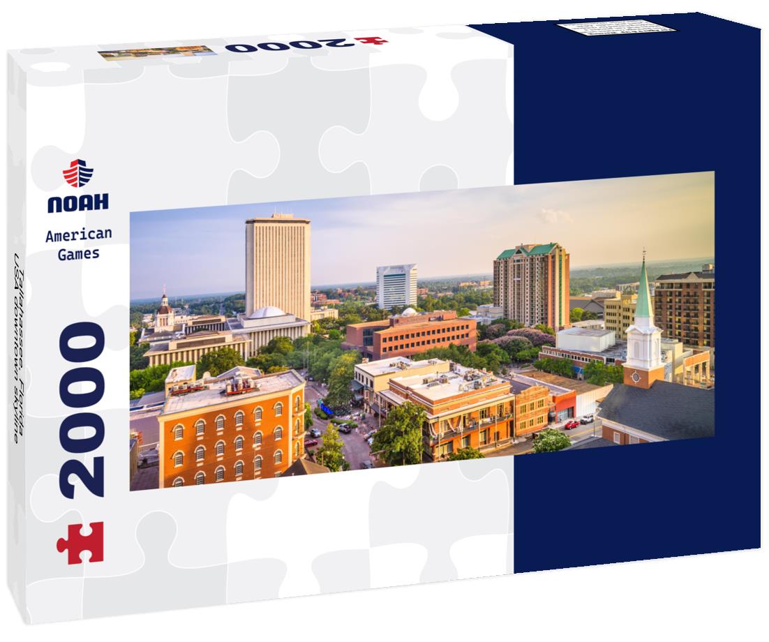 Tallahassee, Florida, USA downtown skyline 2000pc Panoramic Puzzle