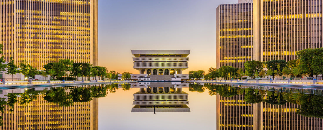 Albany, New York, USA at Empire State Plaza 2000pc Panoramic Puzzle