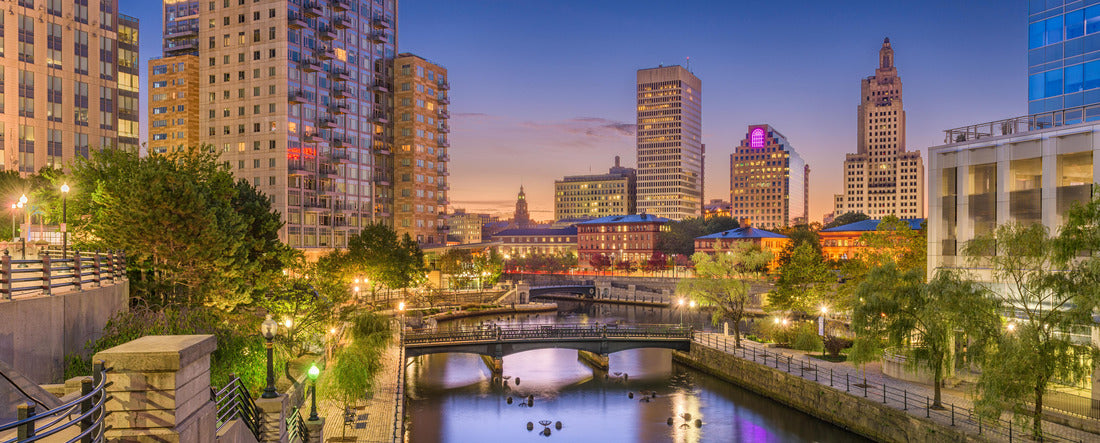 Noah Jigsaw Puzzle Providence, Rhode Island, USA park and skyline panorama 2000 pieces