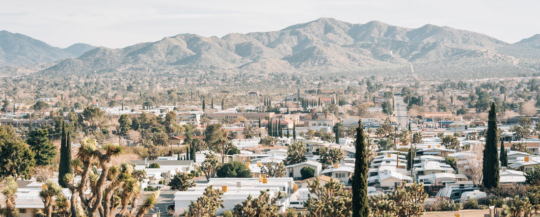 Noah Jigsaw Puzzle View of the desert town of Yucca Valley, California panorama 2000 pieces