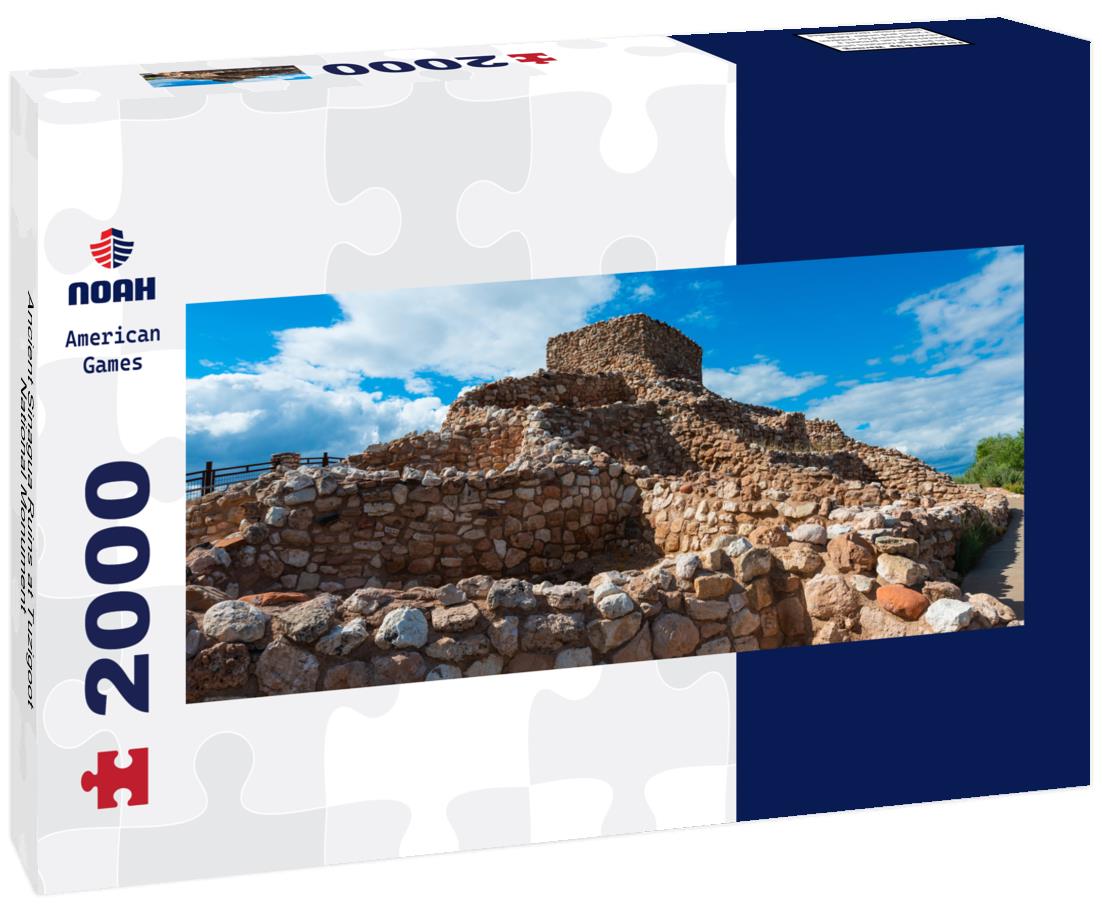 Ancient Sinagua Ruins at Tuzigoot National Monument 2000pc Panoramic Puzzle