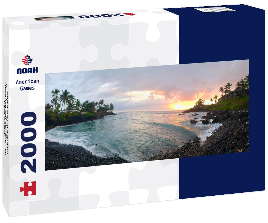 Heeia Bay in Kahaluu-Keauhou auf der Großen Insel Hawaii 2000pc Panoramic Puzzle