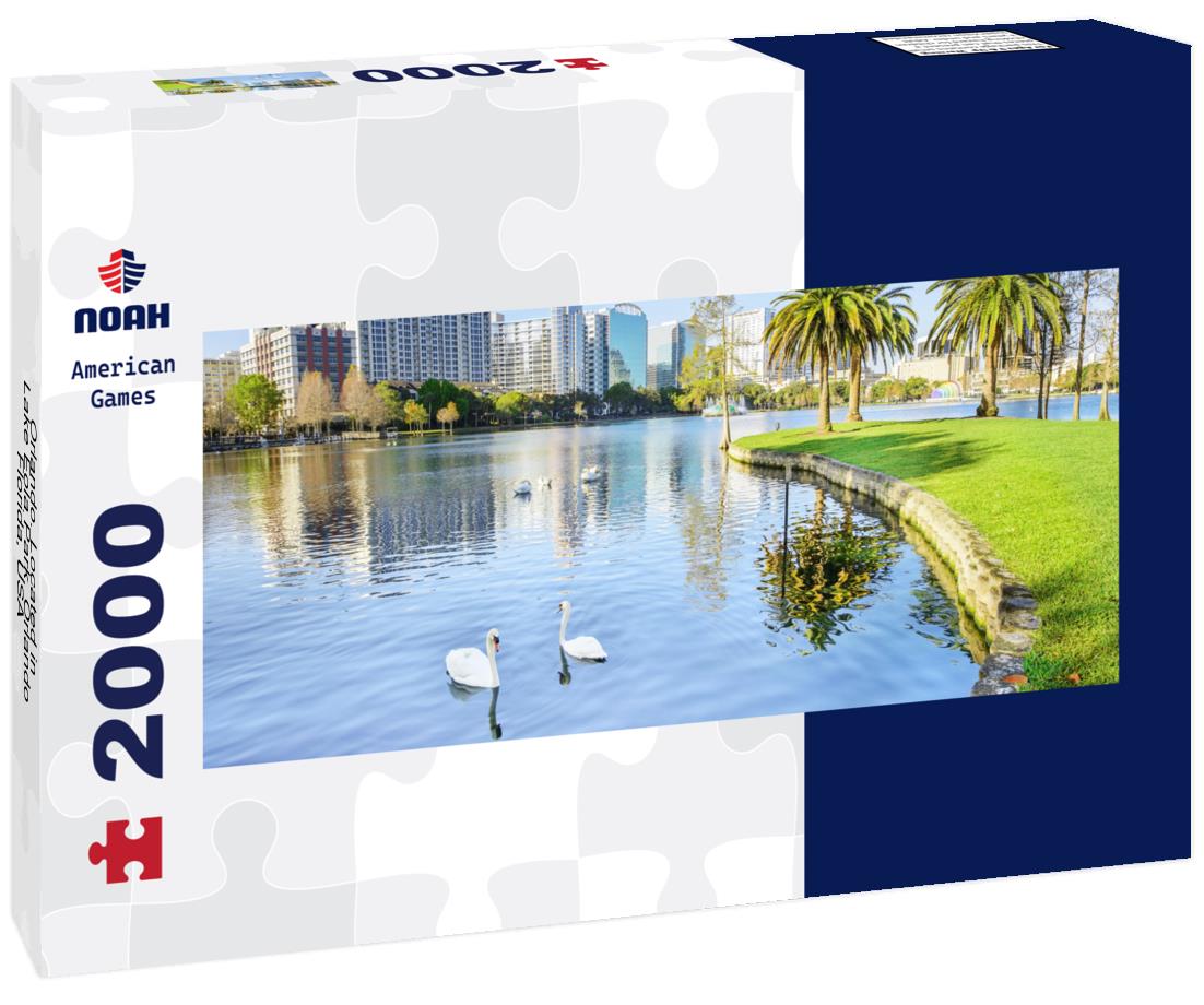 Orlando. Located in Lake Eola Park, Orlando, Florida, USA 2000pc Panoramic Puzzle