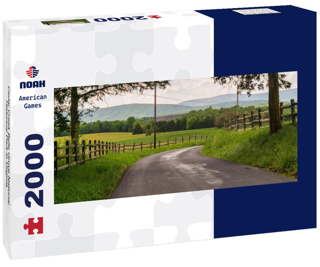Cedar Creek Belle Grove National Historical Park in Virginia 2000pc Panoramic Puzzle