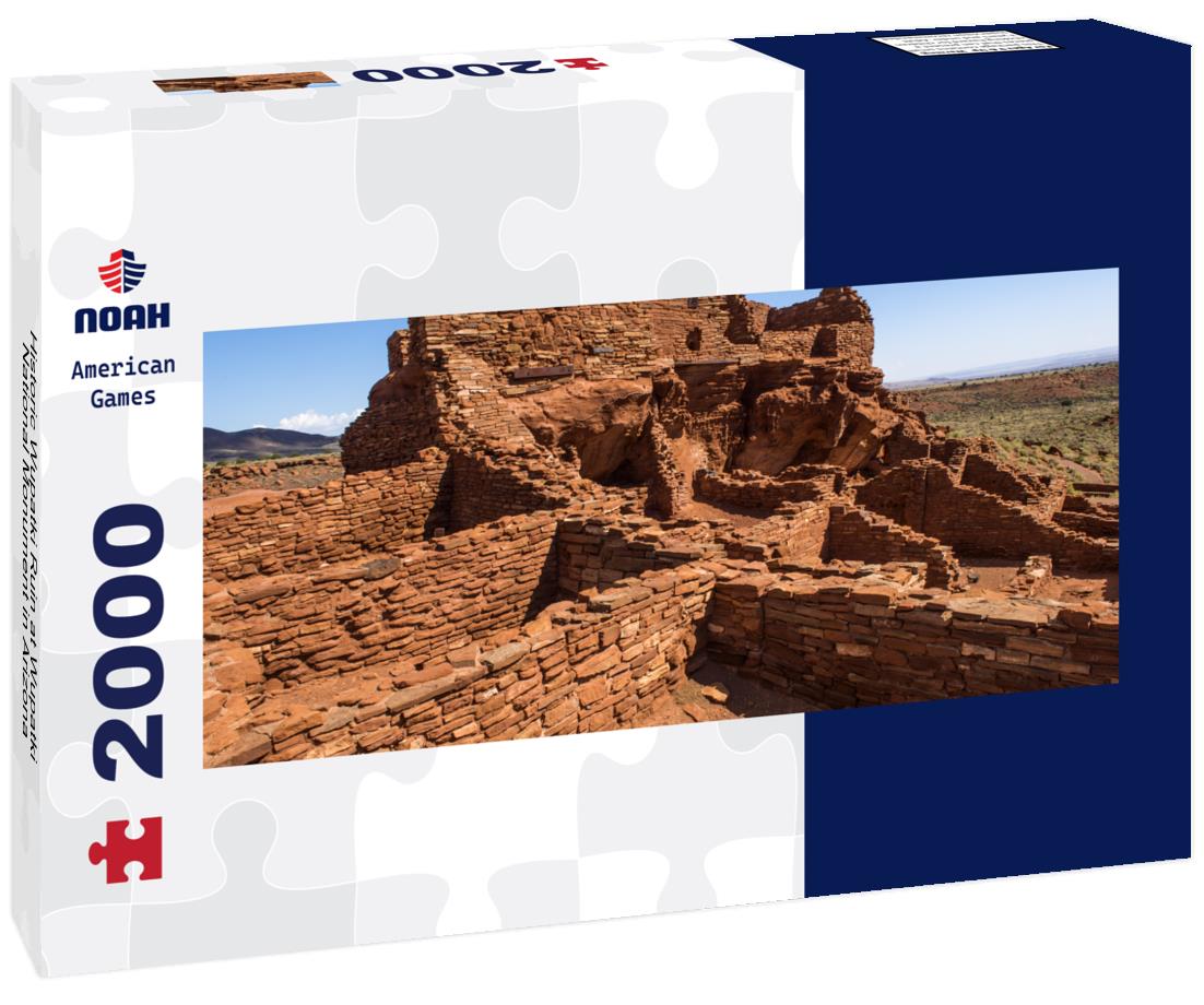 Historic Wupatki Ruin at Wupatki National Monument in Arizona 2000pc Panoramic Puzzle