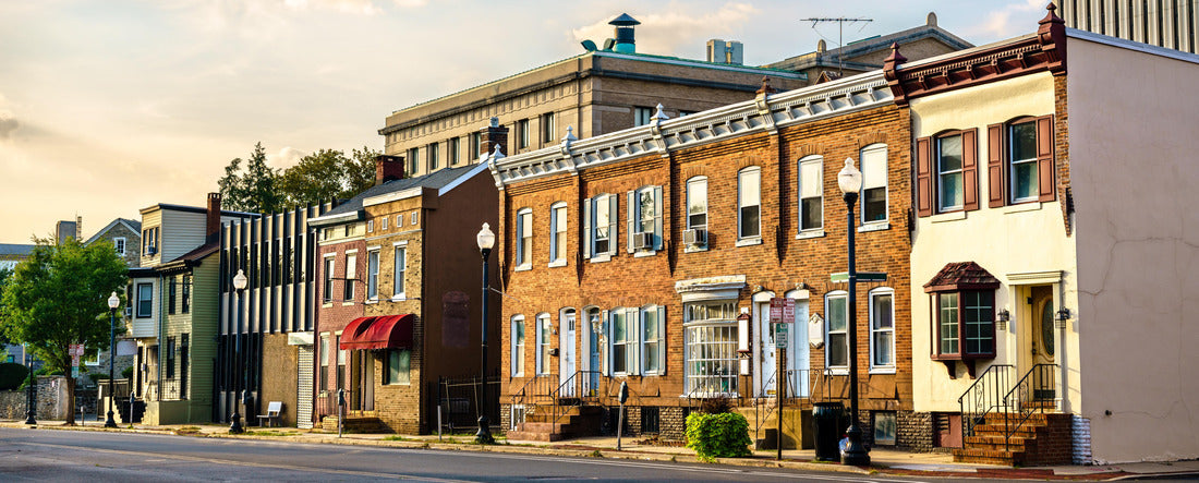Noah Jigsaw Puzzle Architecture of downtown Trenton in New Jersey, United States panorama 2000 pieces