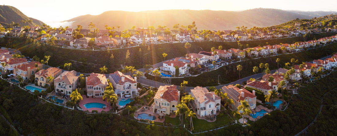 Aerial view of South Orange County's Laguna Niguel, California 2000pc Panoramic Puzzle