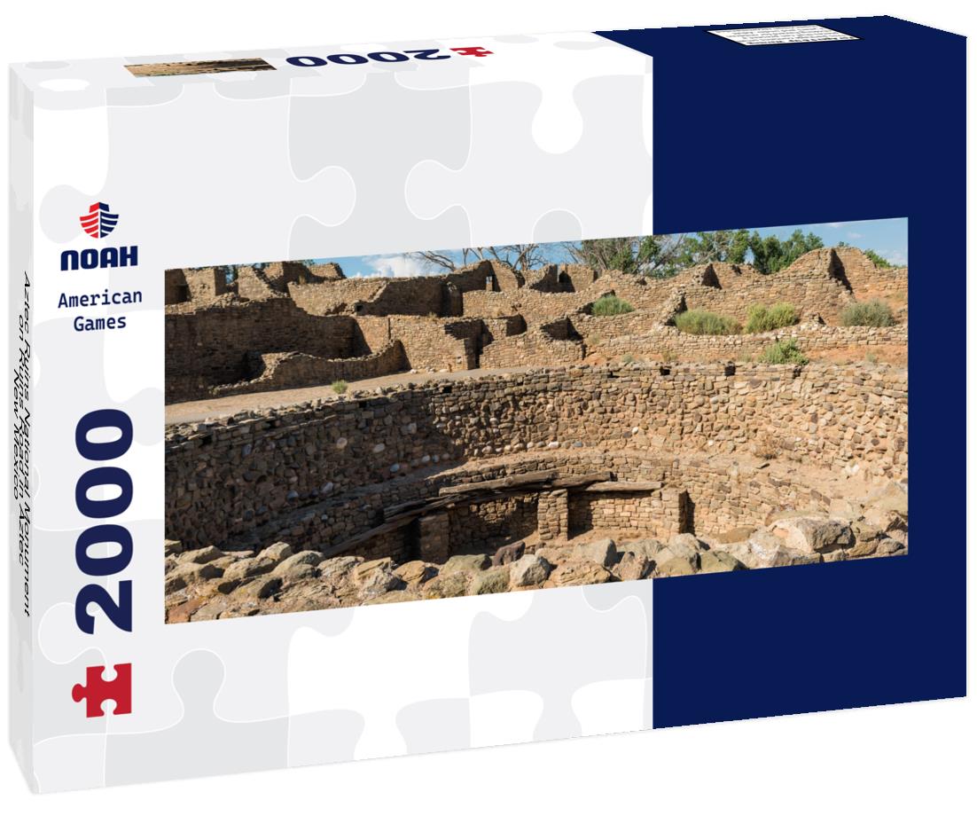 Aztec Ruins National Monument on Ruins Road in Aztec, New Mexico 2000pc Panoramic Puzzle