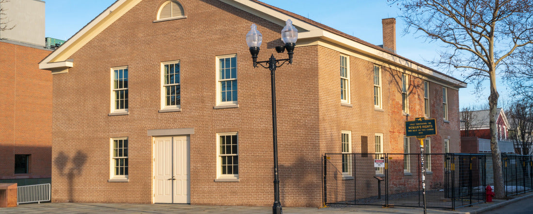Women's Rights National Historical Park Building in Seneca Falls, New York 2000pc Panoramic Puzzle