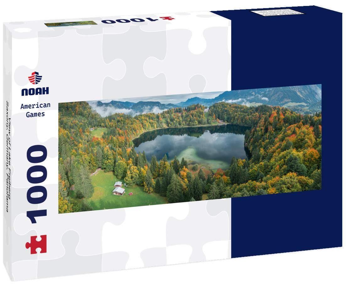 Noah Jigsaw Puzzle View of Lake Freiberg, Saxony, Germany, Panorama Panorama 1000 Pieces