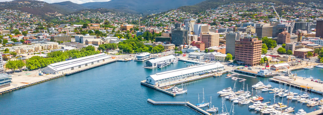 Noah Jigsaw Puzzle An aerial view of Constitution Dock in Hobart, Tasmania, Australia on a sunny day, panorama Panorama 1000 Pieces