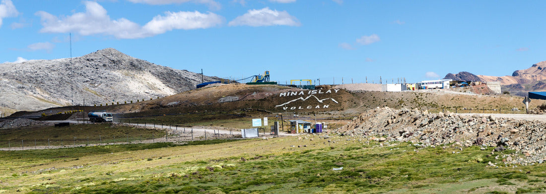 Noah Jigsaw Puzzle Islay mine, Peru, panorama Panorama 1000 Pieces
