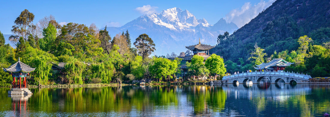 Noah Jigsaw Puzzle Lijiang in Yunnan, China, Panorama Panorama 1000 Pieces
