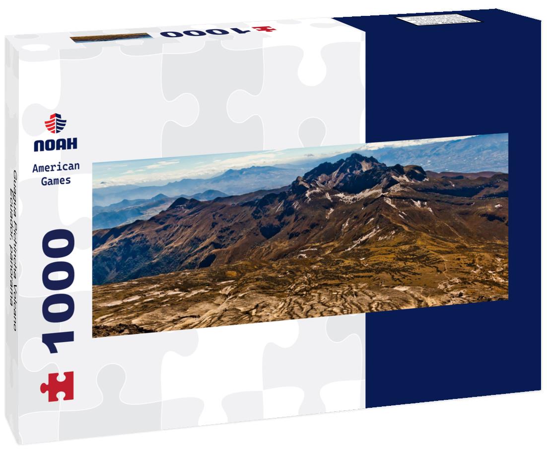 Noah Jigsaw Puzzle Guagua Pichincha Volcano, Ecuador, panorama Panorama 1000 Pieces