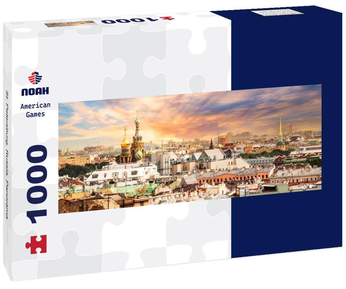 Noah Jigsaw Puzzle St. Petersburg, Russia, Panorama Panorama 1000 Pieces