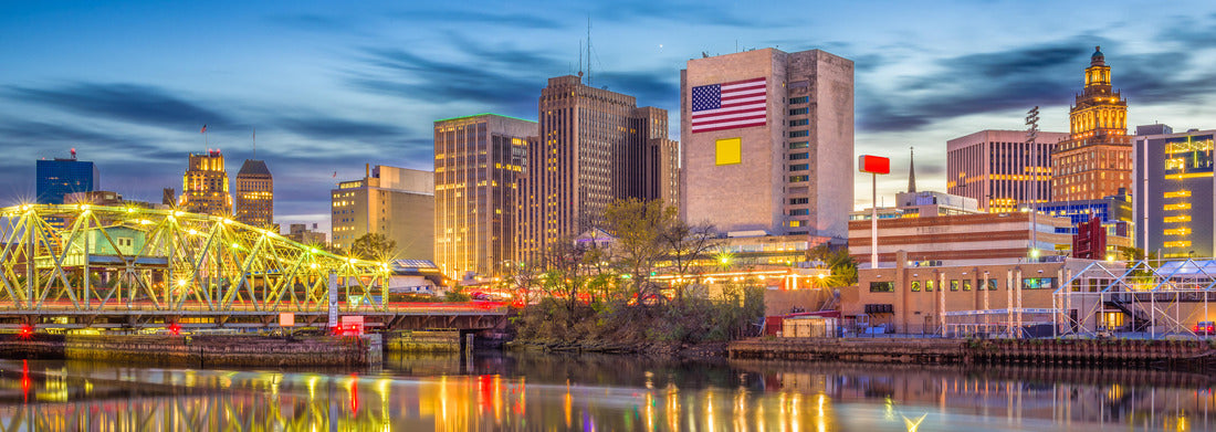 Noah Jigsaw Puzzle Newark, New Jersey, panorama Panorama 1000 Pieces