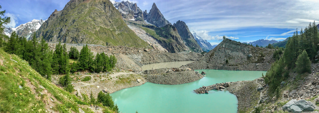 Noah Jigsaw Puzzle Lac du Miage (Lake Miage), Valle d'Aosta, Italy, panorama Panorama 1000 Pieces