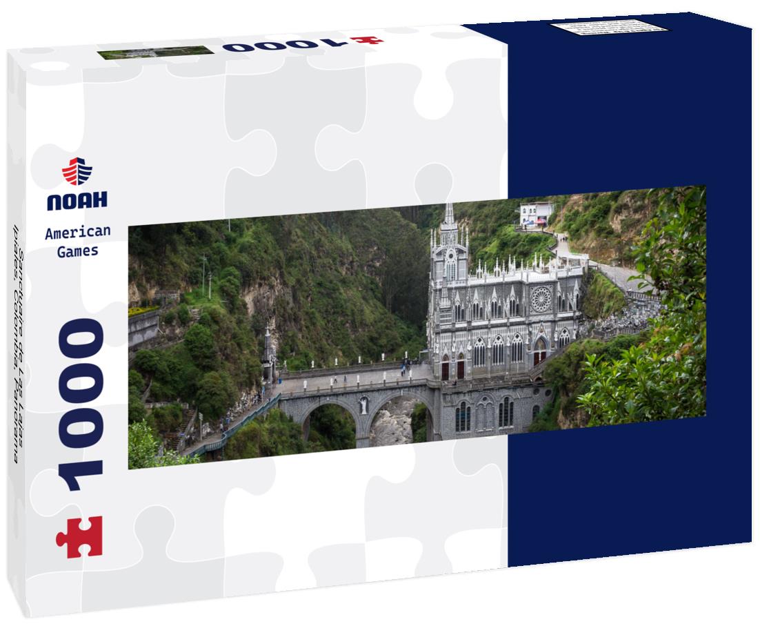 Noah Jigsaw Puzzle Sanctuaire de Las Lajas, Ipiales, Colombia, Panorama Panorama 1000 Pieces