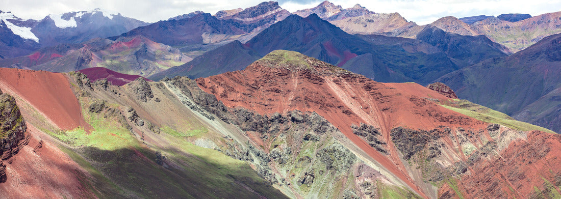 Noah Jigsaw Puzzle 7 Colors Mountain, Rainbow Mountain, Vinicunca, Cusco, Peru, panorama Panorama 1000 Pieces