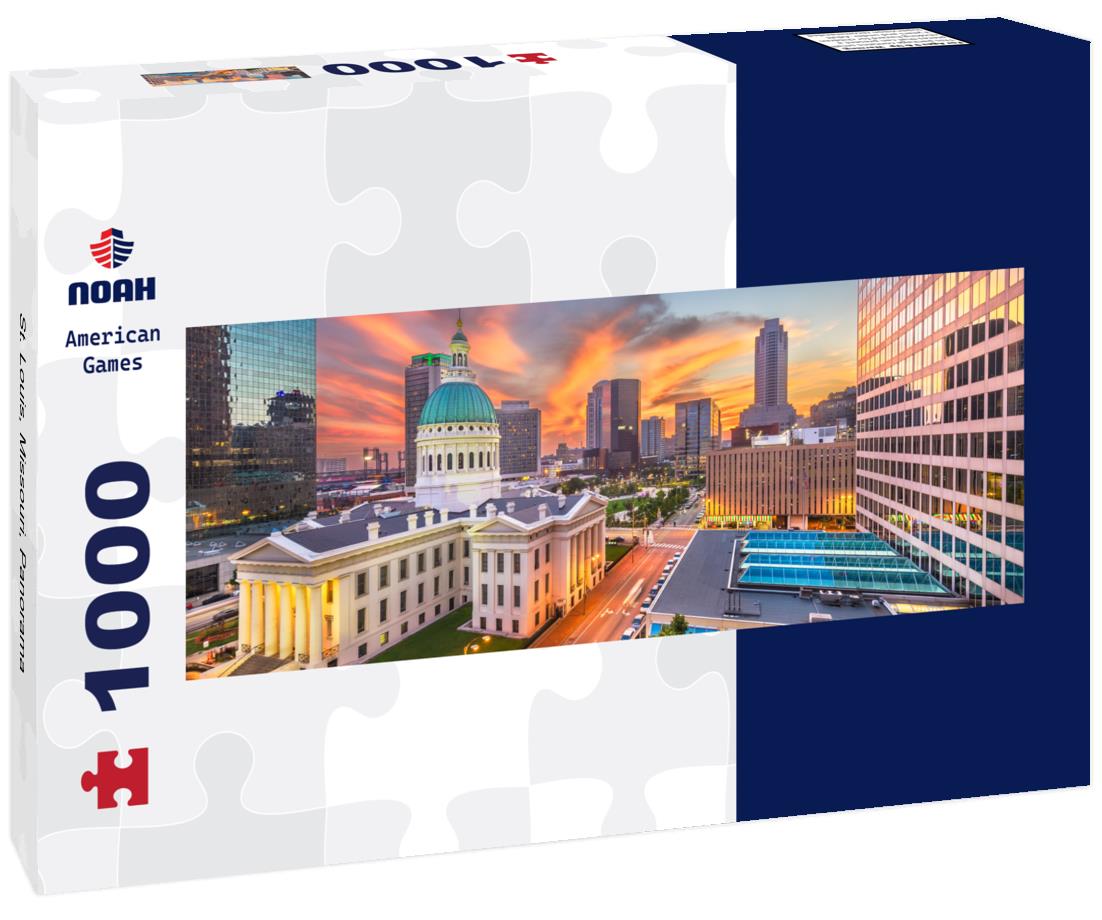 Noah Jigsaw Puzzle St. Louis, Missouri, Panorama Panorama 1000 Pieces