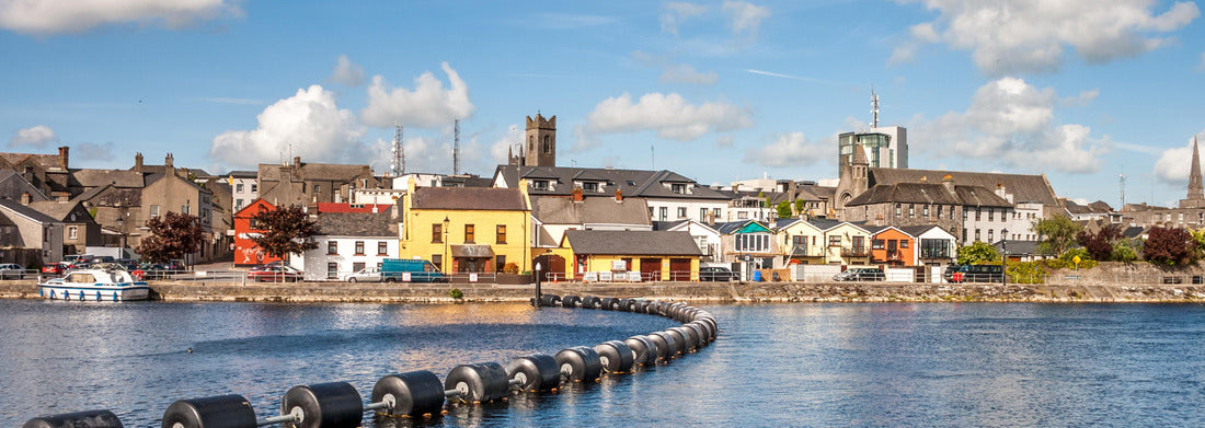 Noah Jigsaw Puzzle Athlone town and Shannon river, County Westmeath, Ireland, panorama Panorama 1000 Pieces