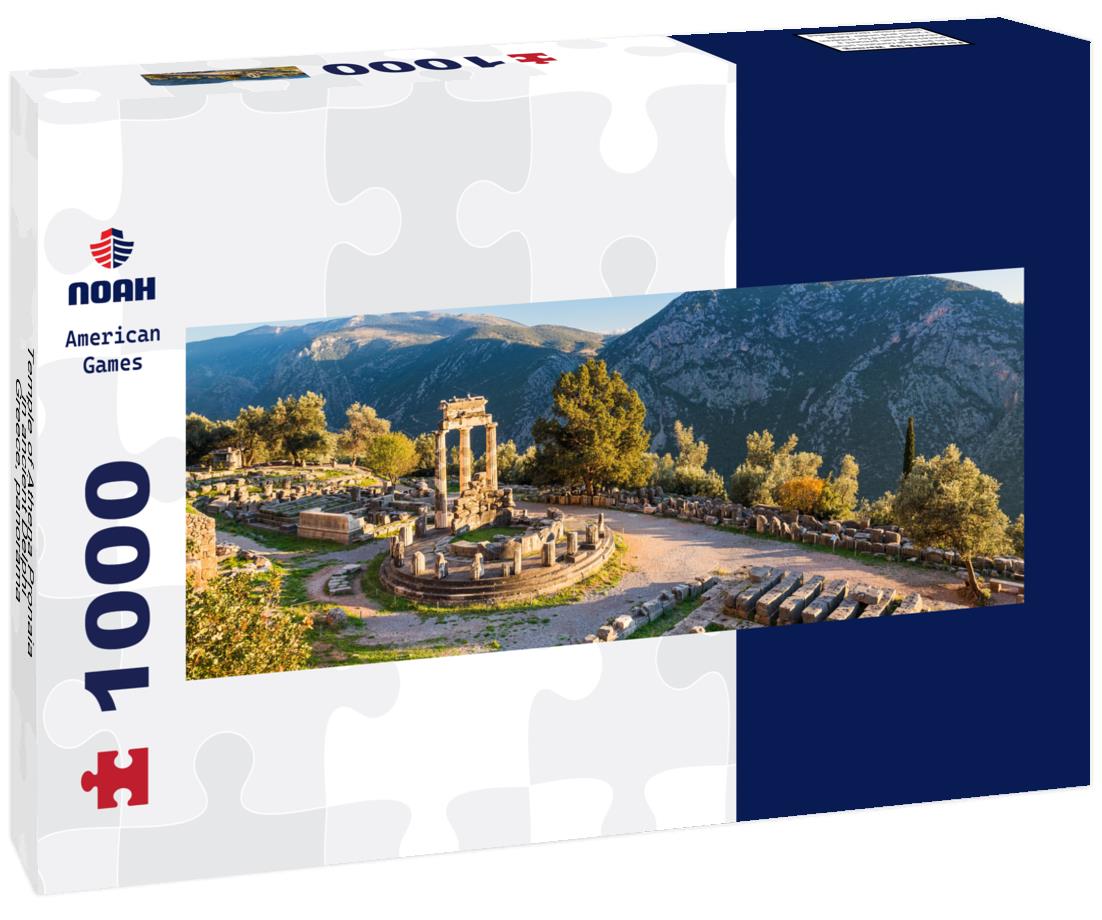Noah Jigsaw Puzzle Temple of Athena Pronaia in ancient Delphi, Greece, panorama Panorama 1000 Pieces