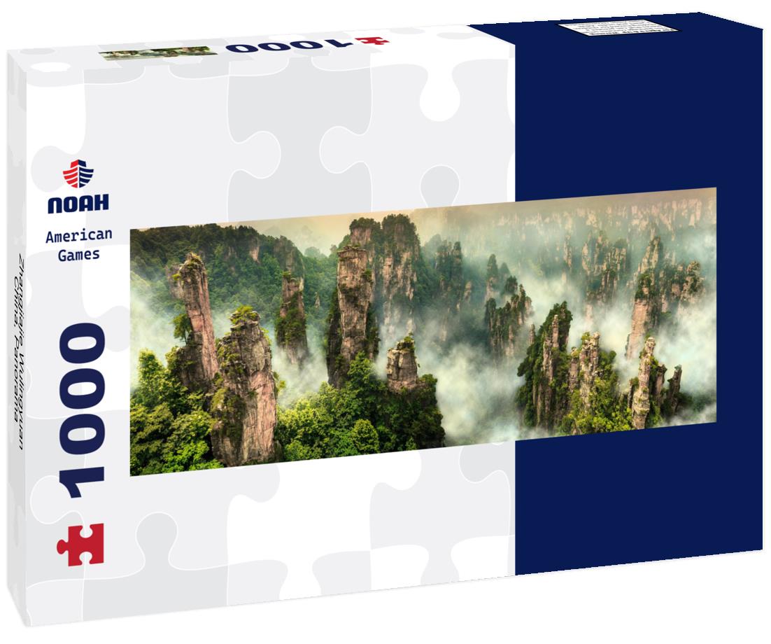 Noah Jigsaw Puzzle Zhangjiajie Wulingyuan, China, Panorama Panorama 1000 Pieces