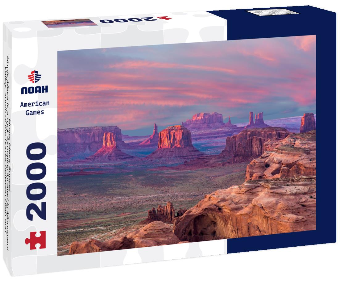 Noah Jigsaw Puzzle Hunts Mesa Sunset 2000 pieces
