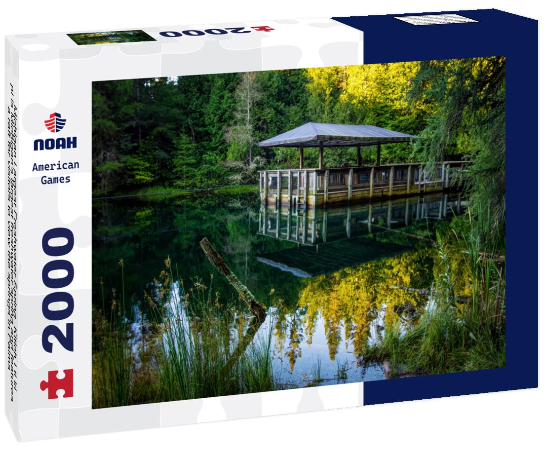 Noah Jigsaw Puzzle Palms Book State Park. Manistique, Michigan 2000 pieces
