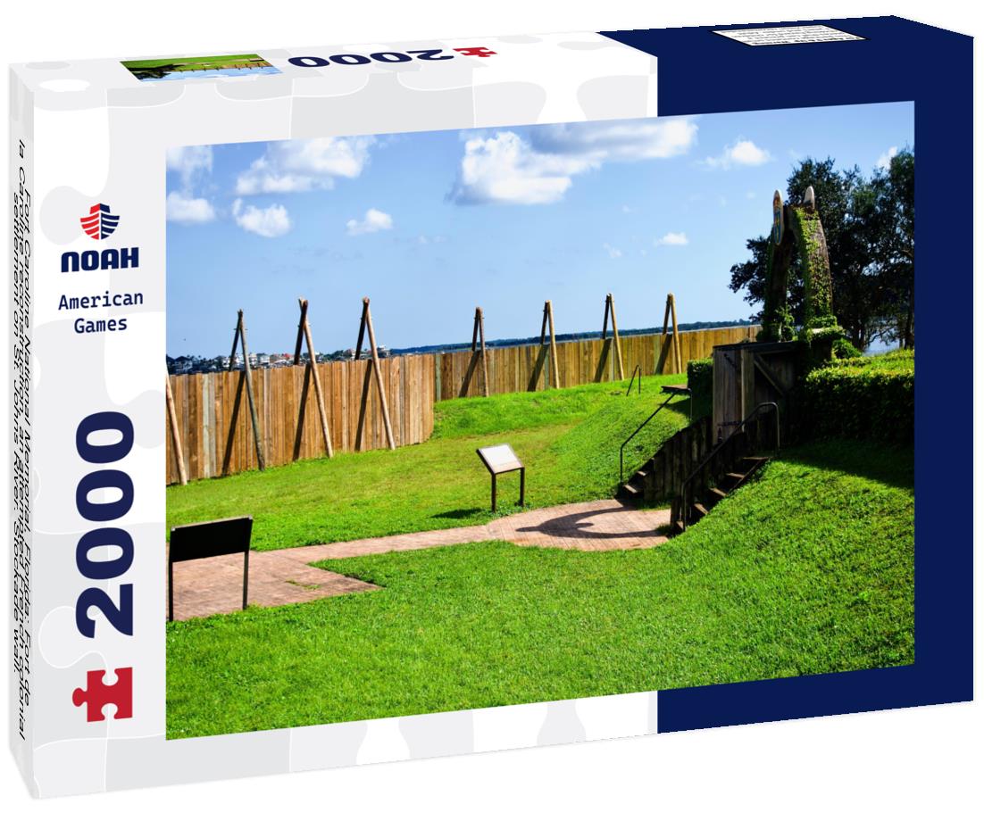 Noah Jigsaw Puzzle Fort Caroline National Memorial, Florida 2000 pieces