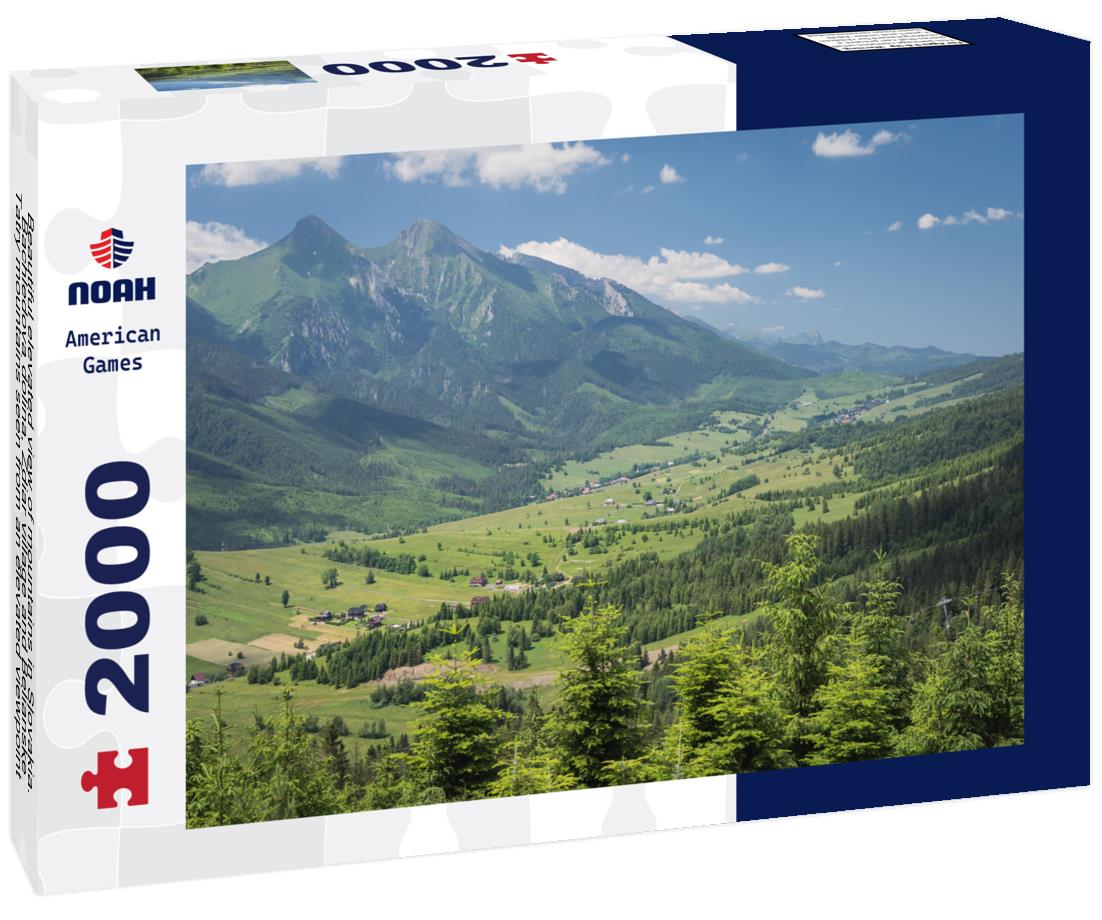 Noah Jigsaw Puzzle Beautiful elevated view of mountains in Slovakia 2000 pieces