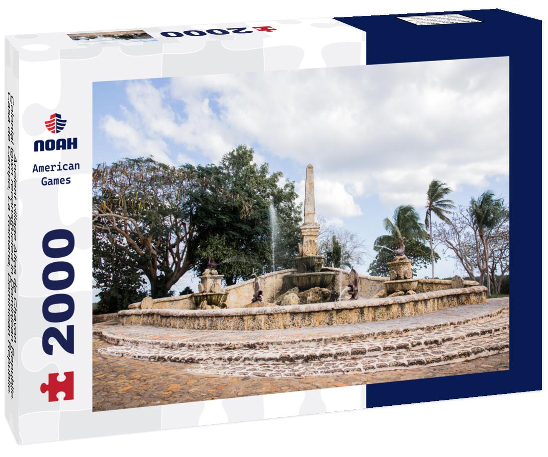 Noah Jigsaw Puzzle Ancient village Altos de Chavon - Colonial town reconstructed in Dominican Republic 2000 pieces