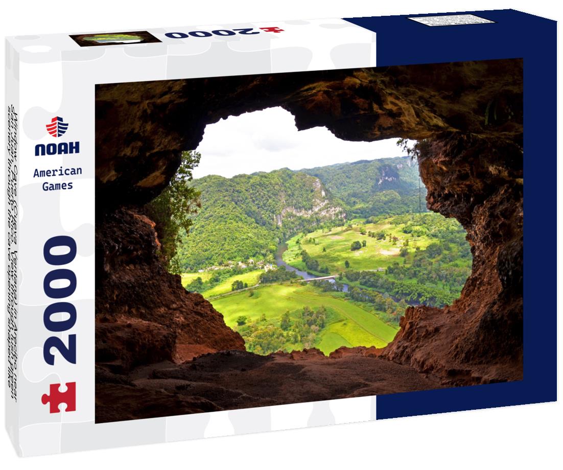 Noah Jigsaw Puzzle Window Cave (Cueva Ventana) in Arecibo near San Juan, Puerto Rico 2000 pieces