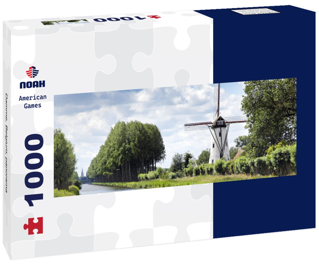 Noah Jigsaw Puzzle Damme, Belgium, Panorama 1000 Pieces