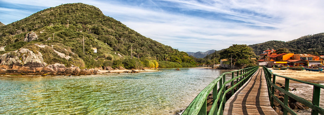 Noah Jigsaw Puzzle Beautiful beach in the south of Brazil, Florianópolis, Panorama 1000 Pieces