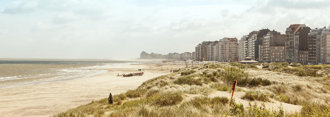 Noah Jigsaw Puzzle Beach and dunes in Knokke-Heist, Belgium, Panorama 1000 Pieces