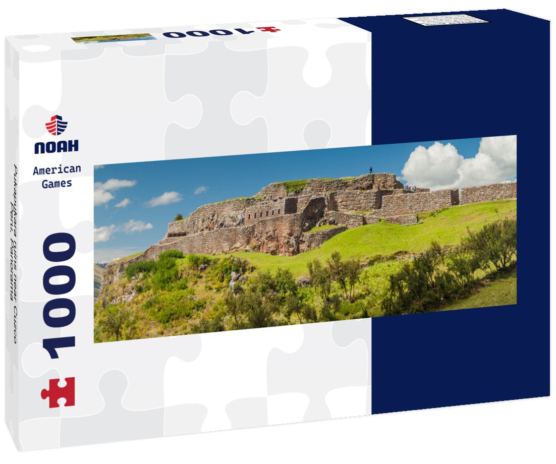 Noah Jigsaw Puzzle Pukapukara ruins near Cuzco, Peru, Panorama 1000 Pieces